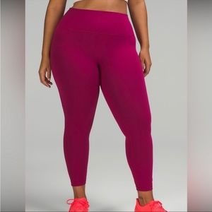 Lululemon Wunder Train HR Tight 25" size 8